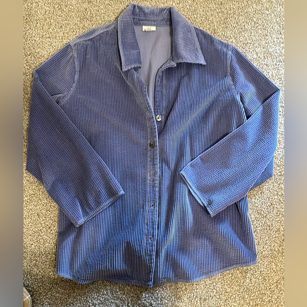 Vintage Embroidered corduroy jacket